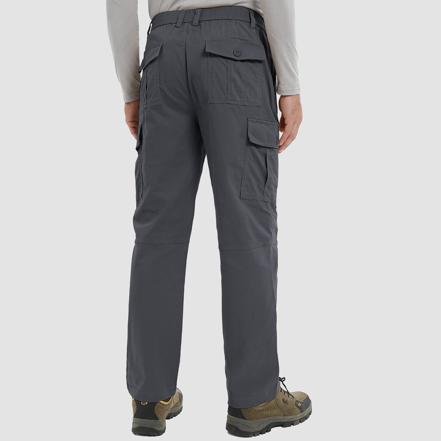 Men's Cargo Pants Straight Fit Work Pants - MAGCOMSEN