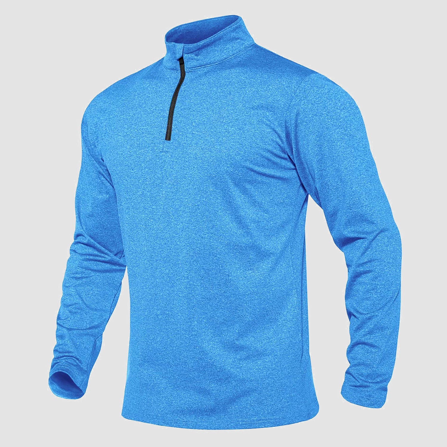 Men's Athletic Shirt 1/4 Zip Fleece Long Sleeve Sweatshirts - MAGCOMSEN
