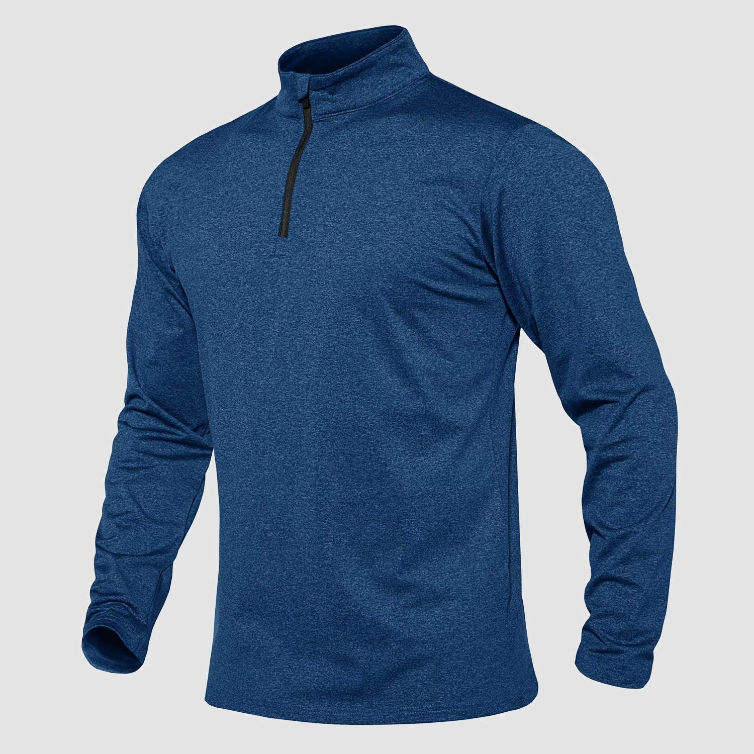 Men's Athletic Shirt 1/4 Zip Fleece Long Sleeve Sweatshirts - MAGCOMSEN