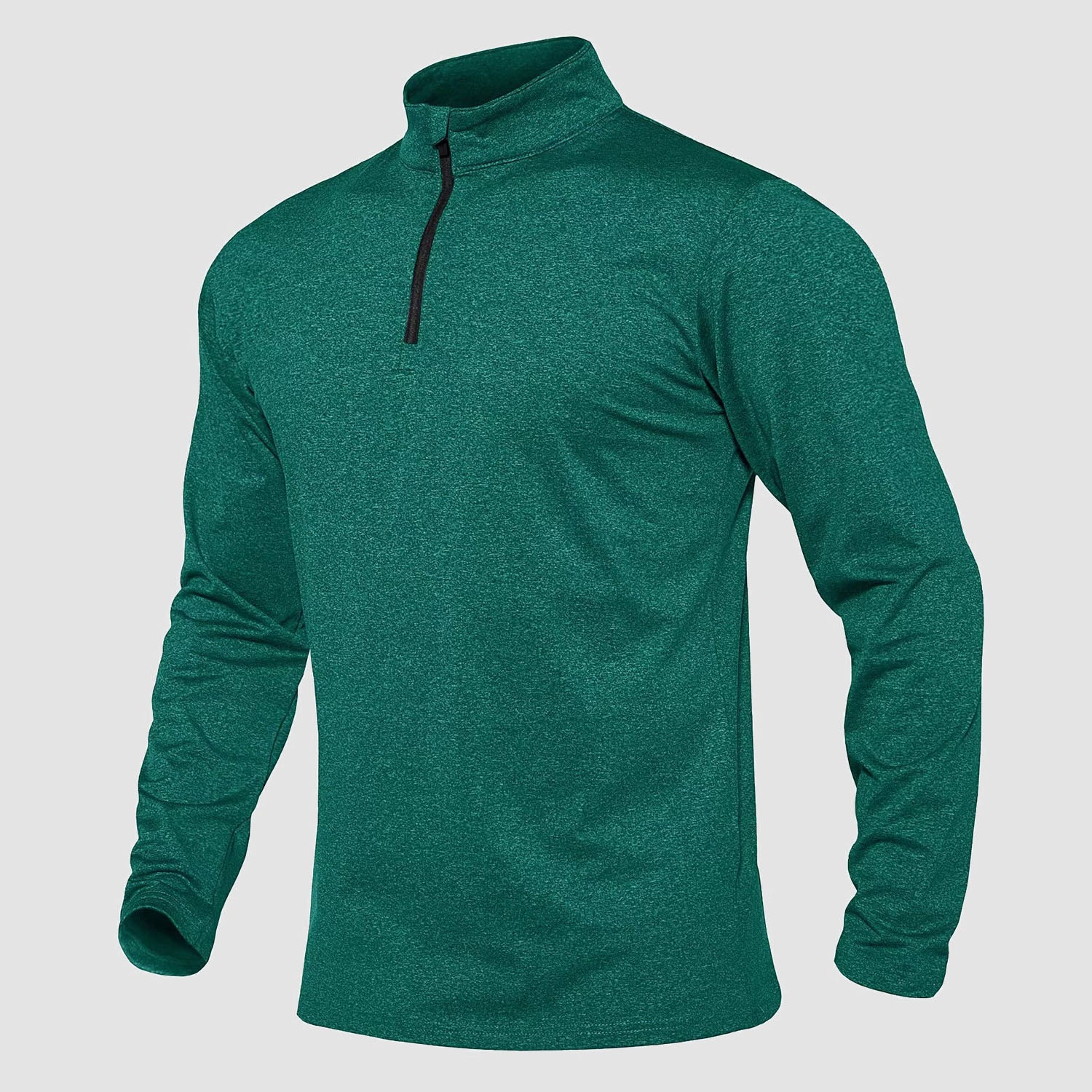 Men's Athletic Shirt 1/4 Zip Fleece Long Sleeve Sweatshirts - MAGCOMSEN