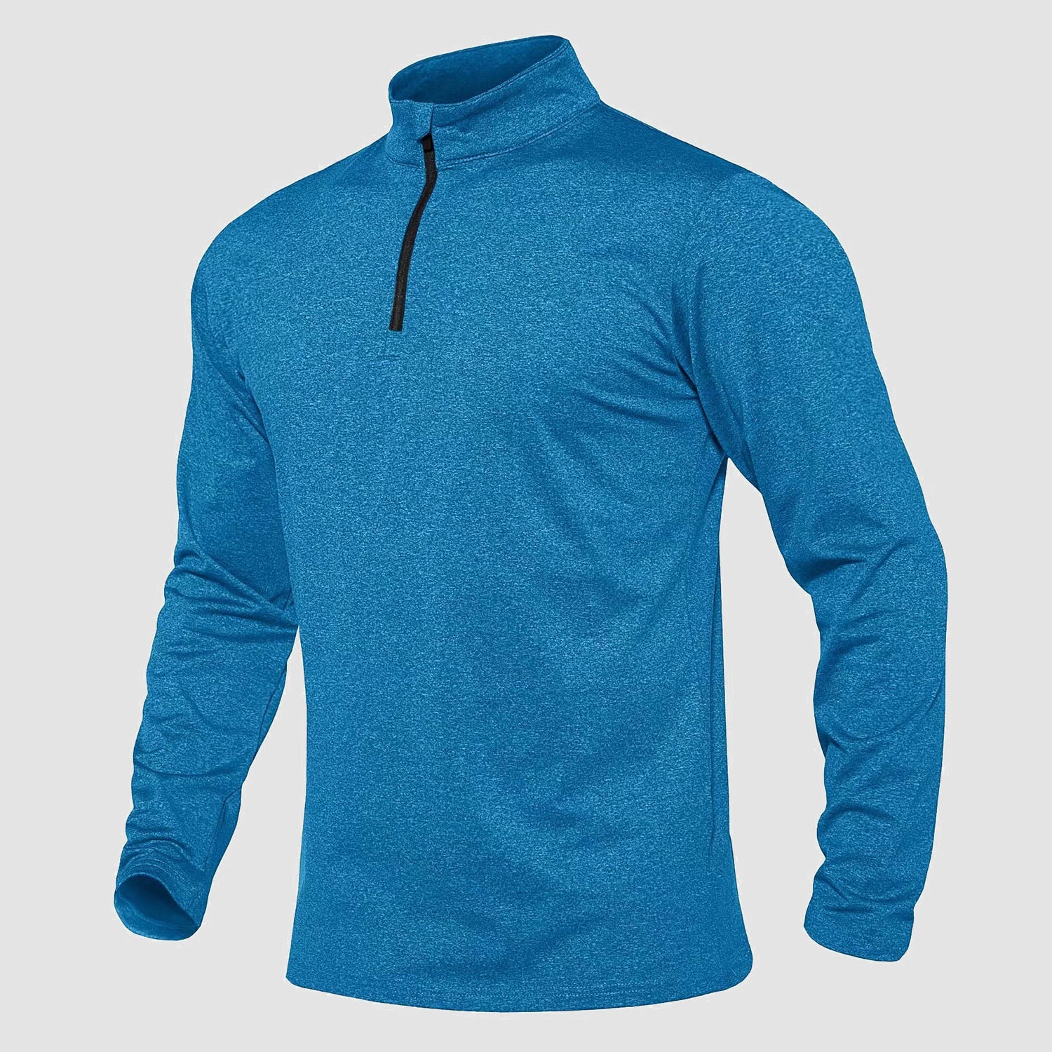 Men's Athletic Shirt 1/4 Zip Fleece Long Sleeve Sweatshirts - MAGCOMSEN