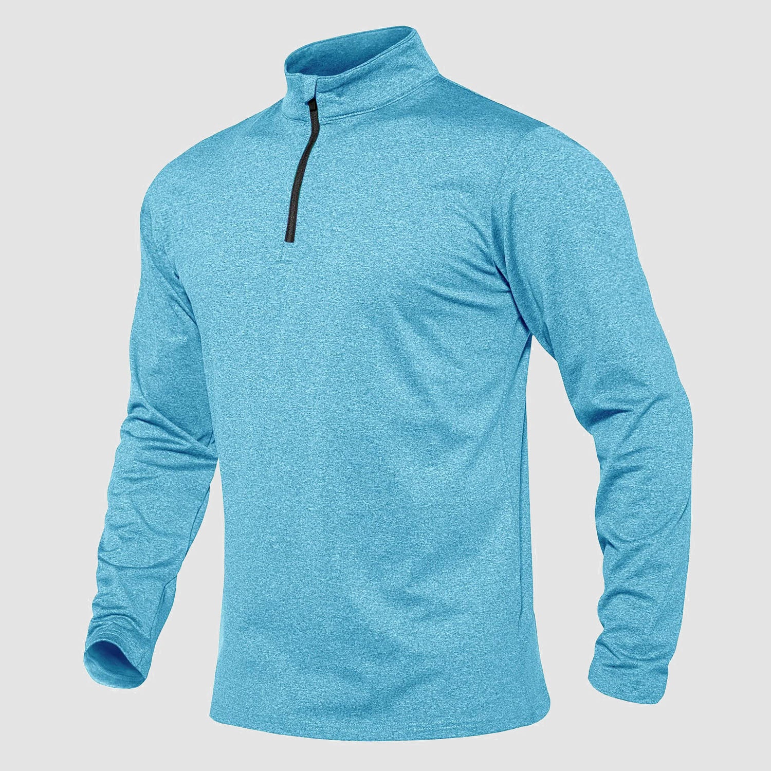 Men's Athletic Shirt 1/4 Zip Fleece Long Sleeve Sweatshirts - MAGCOMSEN