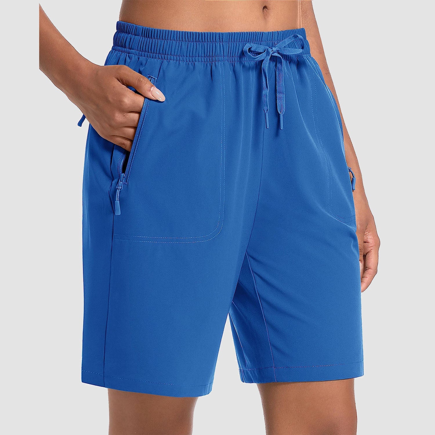 Women's Lightweight Quick-Dry Hiking Shorts with 3 Pockets