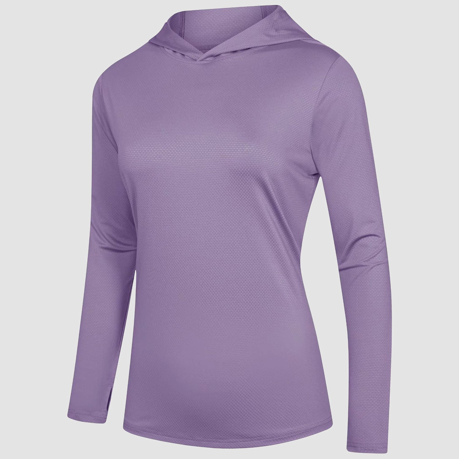 Women's Hoodie Shirts UPF 50+ Sun Protection Long Sleeve UV Shirt Fishing Hiking Athletic Shirts with Thumb Hole