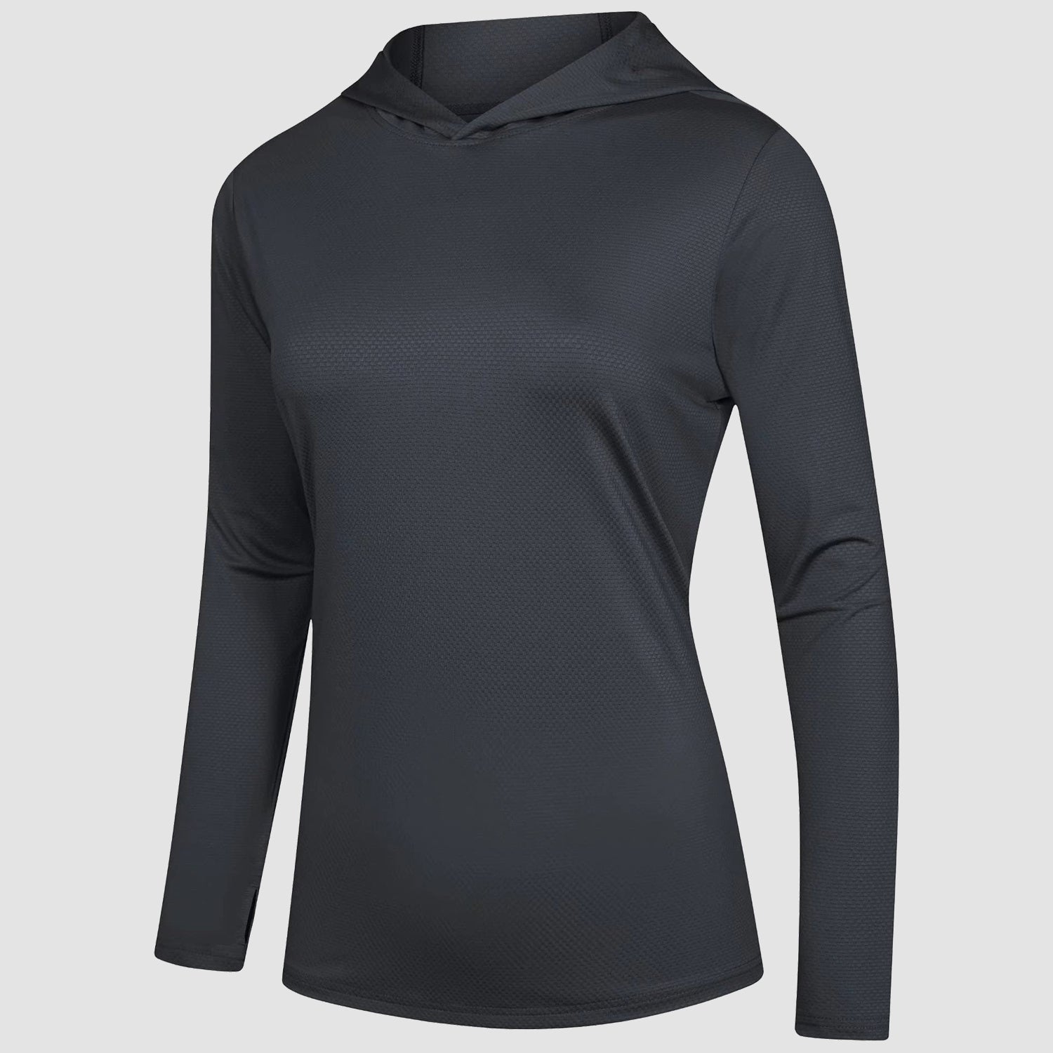Women's Hoodie Shirts UPF 50+ Sun Protection Long Sleeve UV Shirt Fishing Hiking Athletic Shirts with Thumb Hole