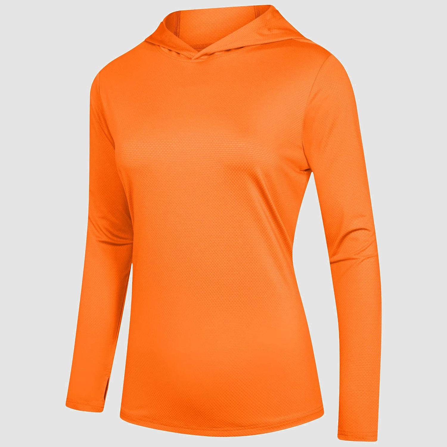 Women's Hoodie Shirts UPF 50+ Sun Protection Long Sleeve UV Shirt Fishing Hiking Athletic Shirts with Thumb Hole
