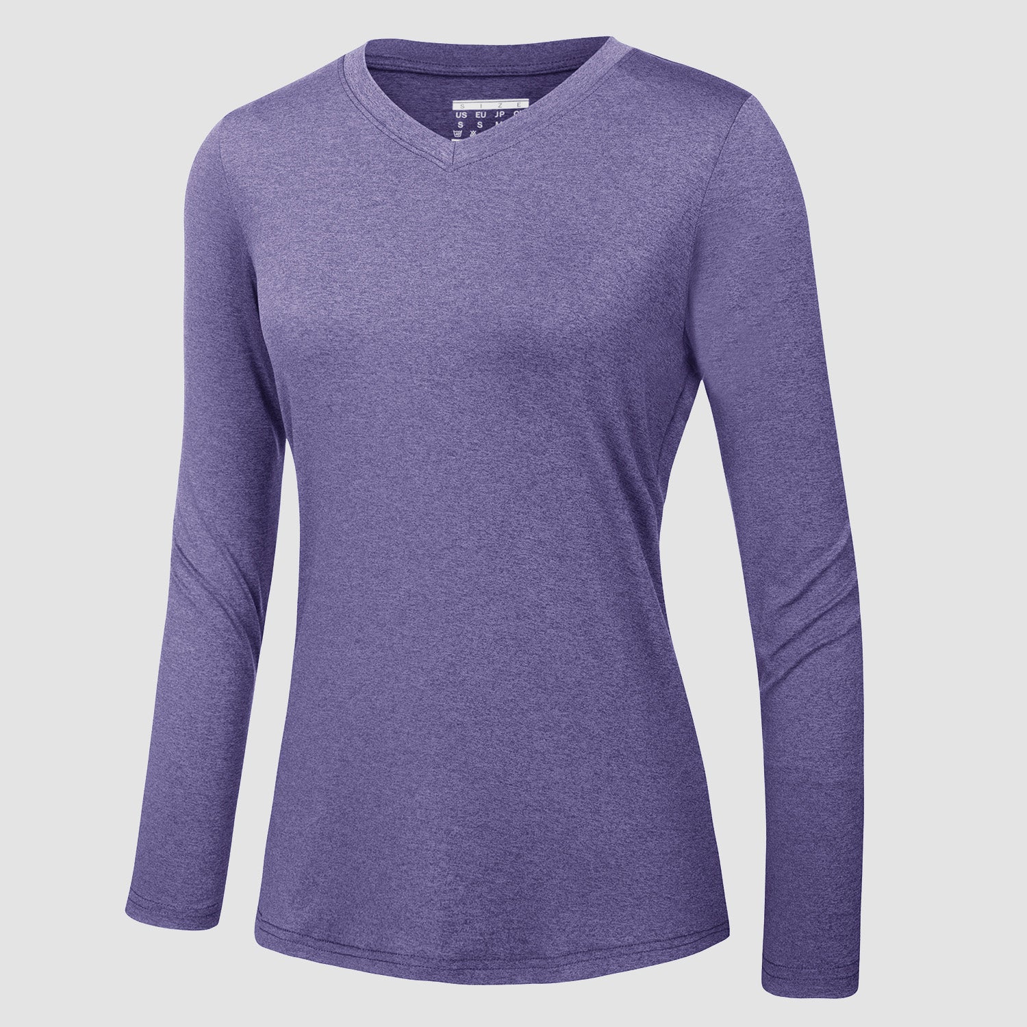 Women's Long Sleeve Shirt V Neck SPF Shirts UPF 50+ Quick Dry Workout Hiking Tee Shirts Rashguard - MAGCOMSEN