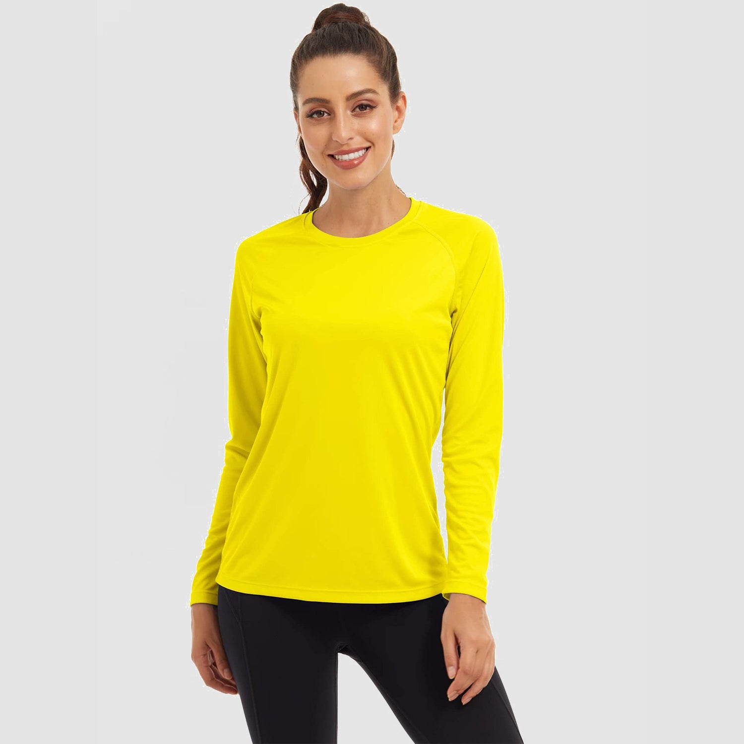 Women's Long Sleeve Shirts UPF 50+ Sun Protection Shirts for Hiking Fishing Workout Rash Guard