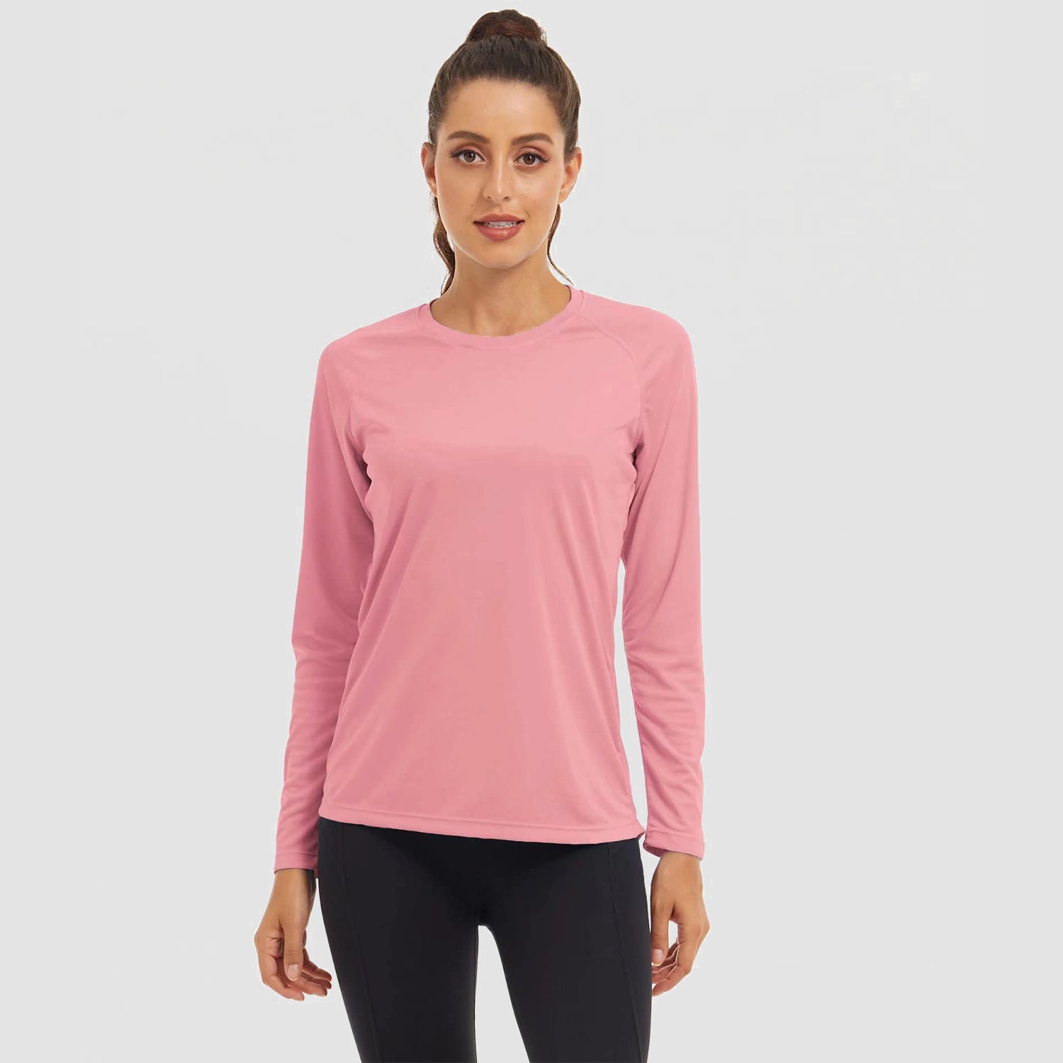 Women's Long Sleeve Shirts UPF 50+ Sun Protection Shirts for Hiking Fishing Workout Rash Guard