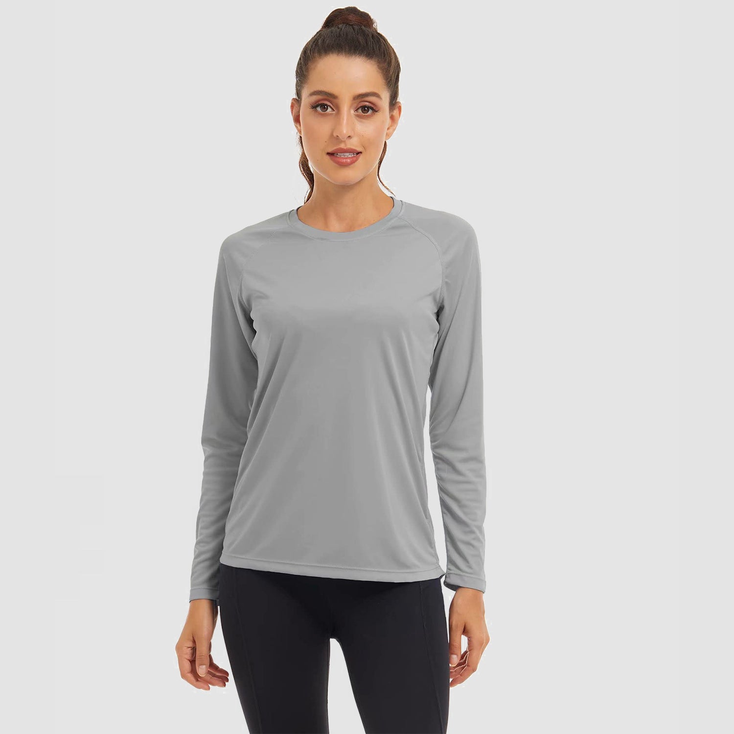 Women's Long Sleeve Shirts UPF 50+ Sun Protection Shirts for Hiking Fishing Workout Rash Guard