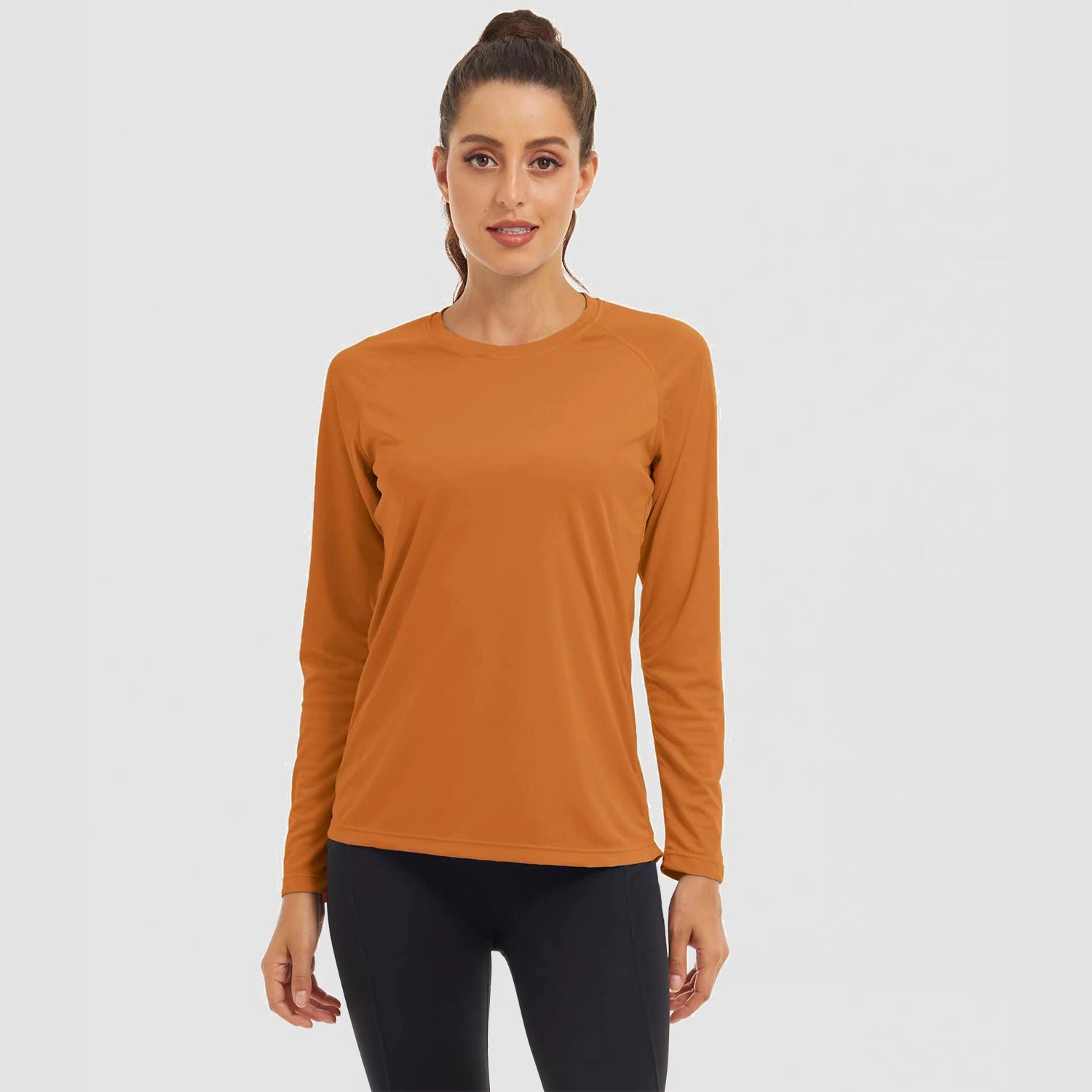 Women's Long Sleeve Shirts UPF 50+ Sun Protection Shirts for Hiking Fishing Workout Rash Guard