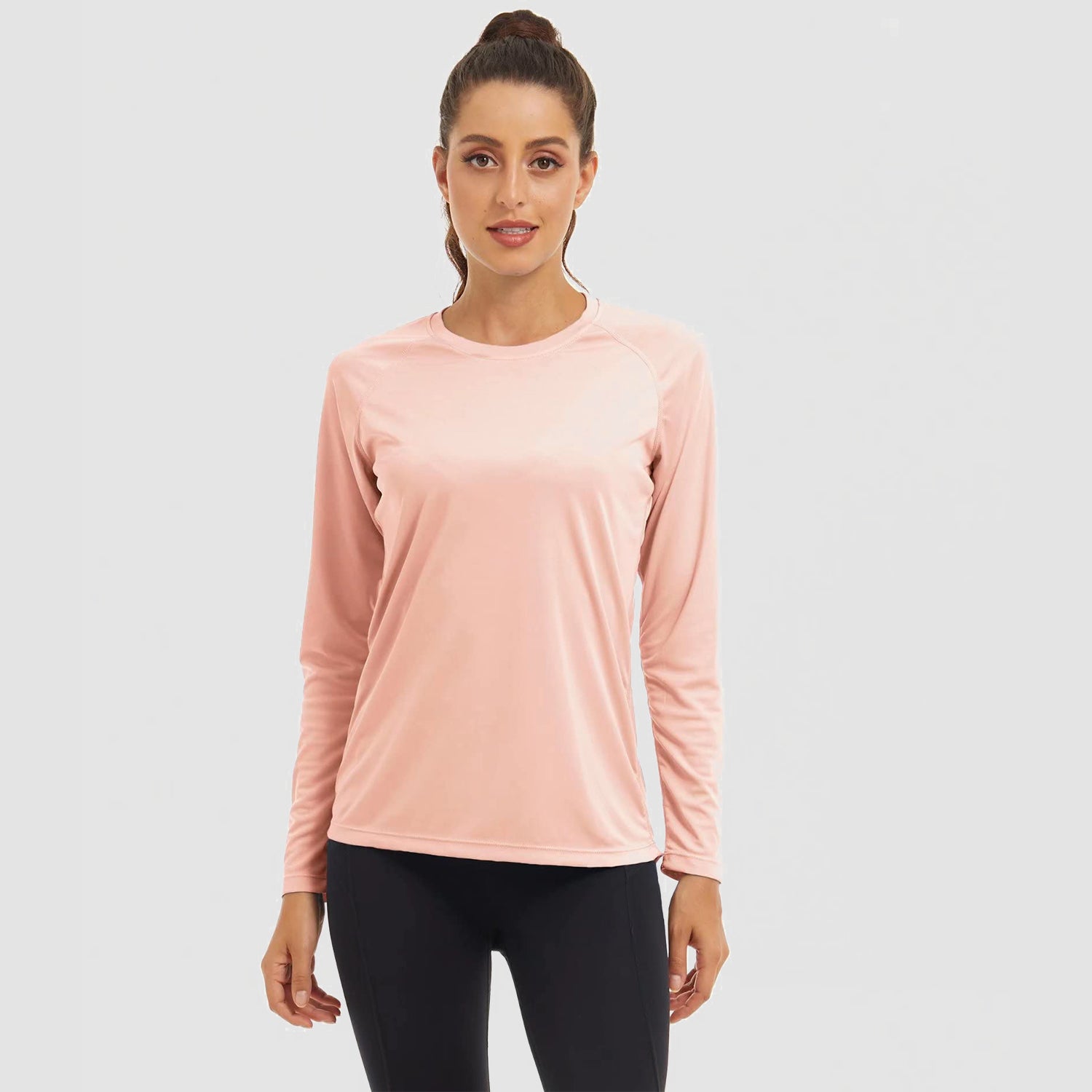 Women's Long Sleeve Shirts UPF 50+ Sun Protection Shirts for Hiking Fishing Workout Rash Guard
