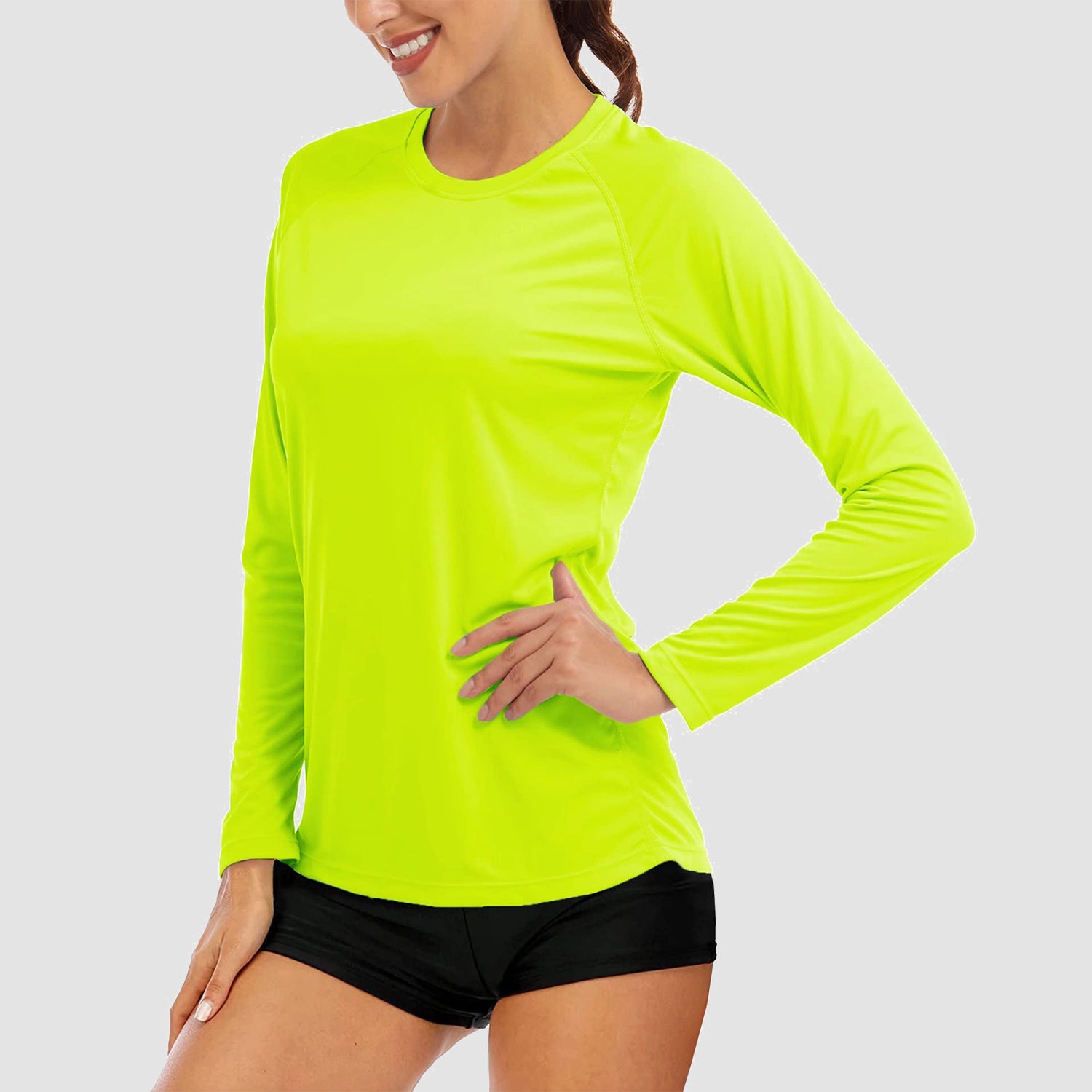 Women's Long Sleeve Shirts UPF 50+ Sun Protection Shirts for Hiking Fishing Workout Rash Guard