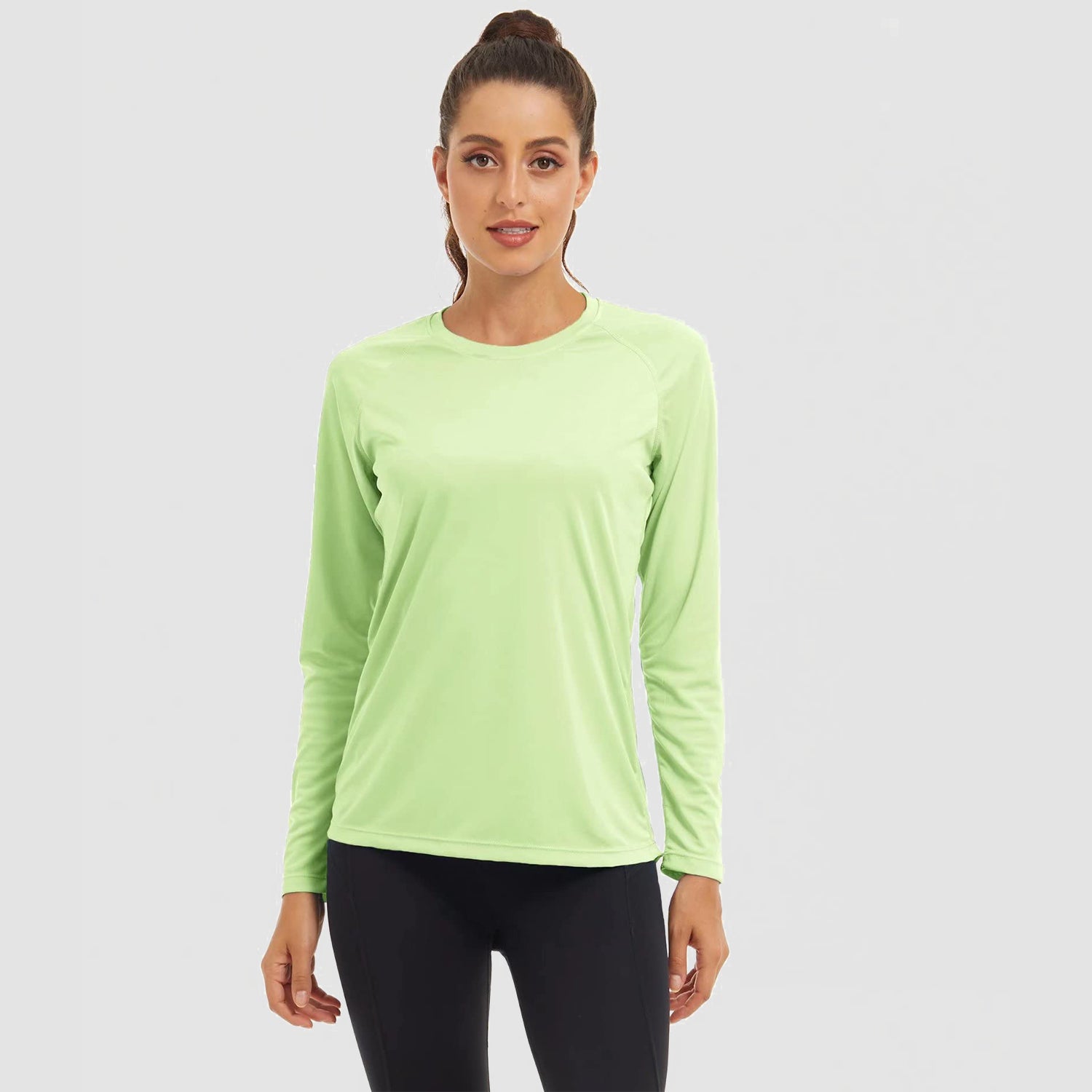 Women's Long Sleeve Shirts UPF 50+ Sun Protection Shirts for Hiking Fishing Workout Rash Guard