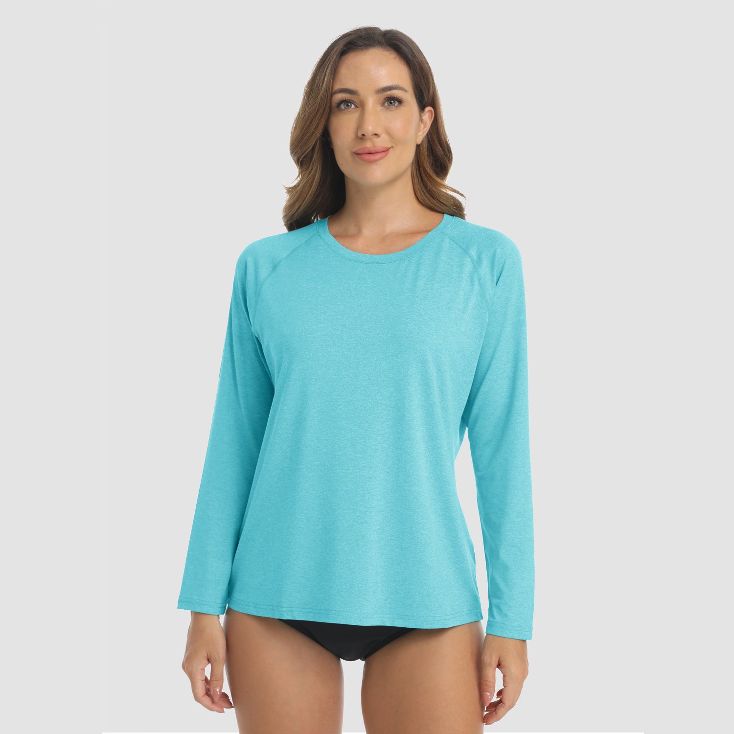 Women's UPF 50+ Sun Protection Shirts Long Sleeve Shirts for Hiking Fishing Workout Rash Guard