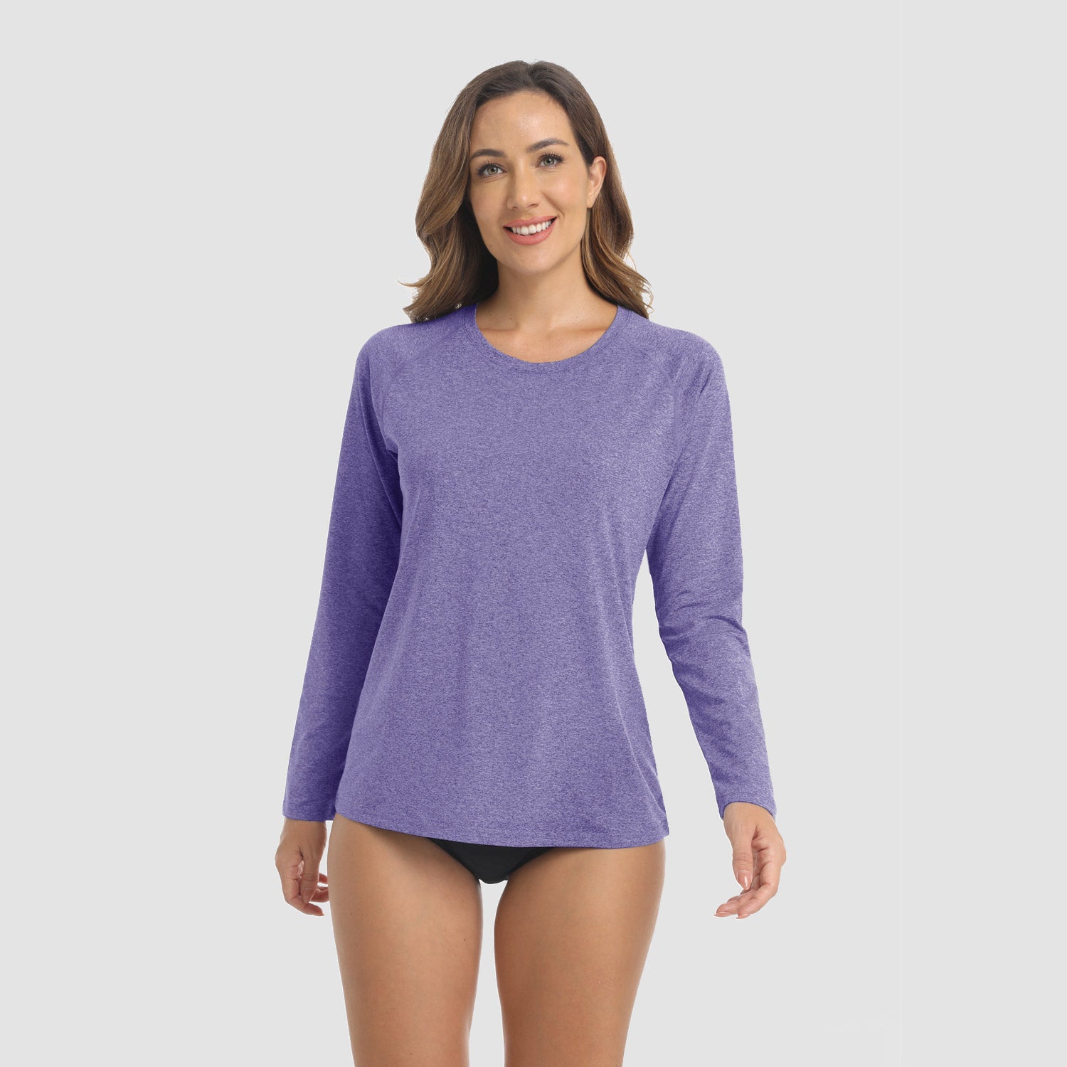 Women's UPF 50+ Sun Protection Shirts Long Sleeve Shirts for Hiking Fishing Workout Rash Guard