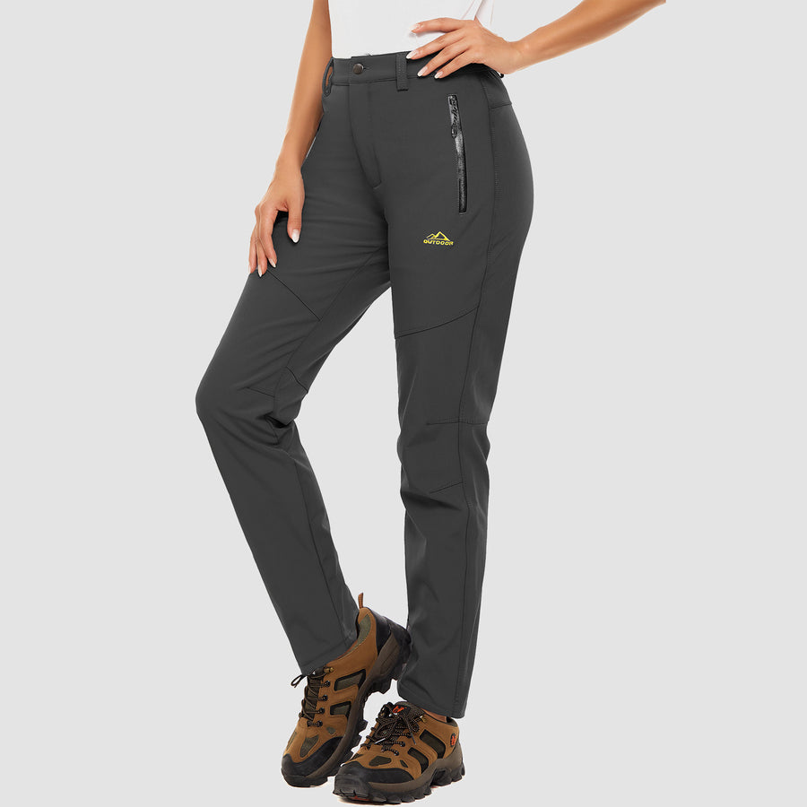 Women's Fleece Lined Water Resistant Winter Ski Pants
